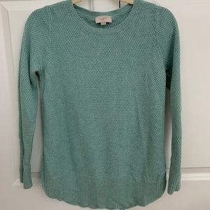 Loft round hem, tunic sweater